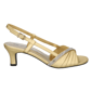 Womens Easy Street Delite Kitten Heel Dress Sandals - image 9