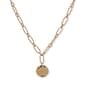 Nine West Gold-Tone Wavy Pendant Necklace - image 1