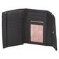 Womens Stone Mountain Leather Embossed Paisley Trifold Wallet - image 5