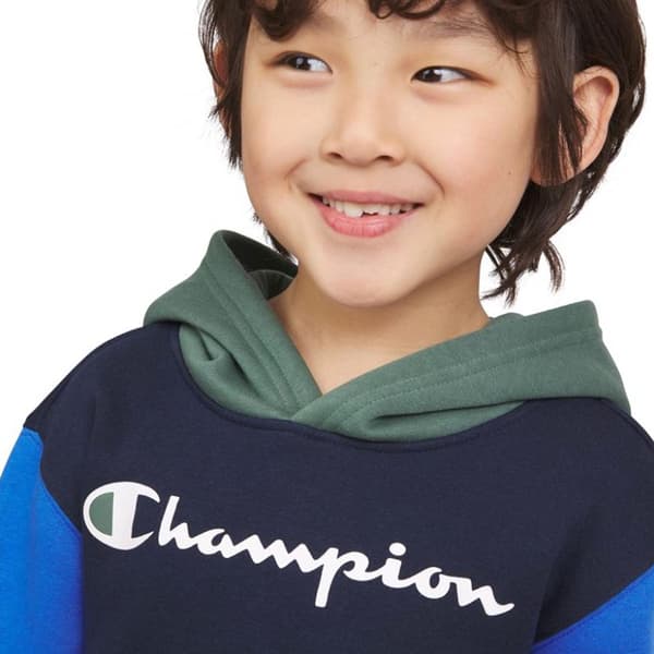 Boys &#40;4-7&#41; Champion&#174; Color Block Hoodie & Joggers Set