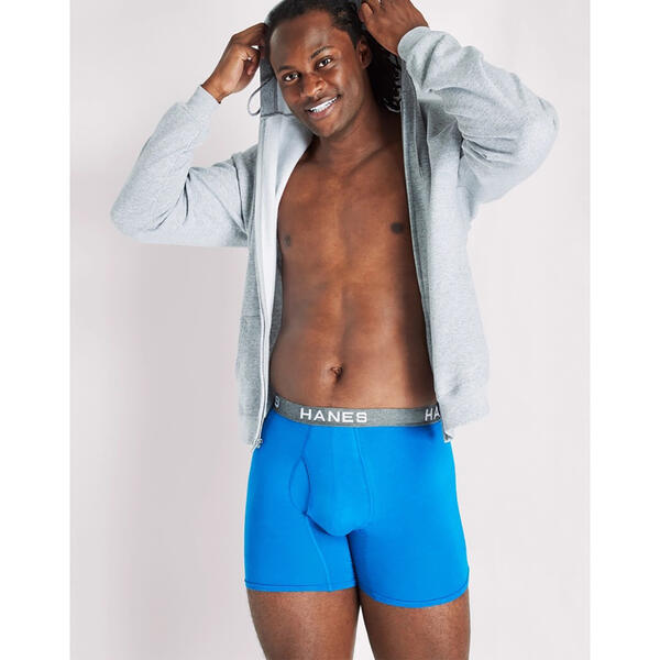 Mens Hanes&#40;R&#41; Ultimate&#40;R&#41; 4pk. Comfort Flex Fit Stretch Boxer Briefs - image 