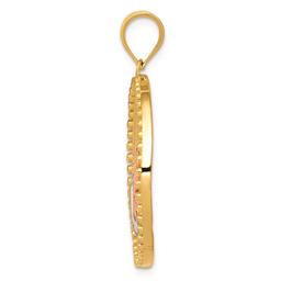 Gold Classics™ 14kt. Two-Tone Dragonfly Pendant