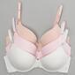 Womens Jessica Simpson 3pk. Micro Push Up Bras JS51216EE - image 1