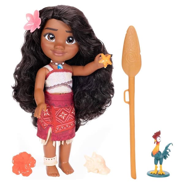 Disney Moana 2 My Singing Friend Moana Doll & Heihei Playset