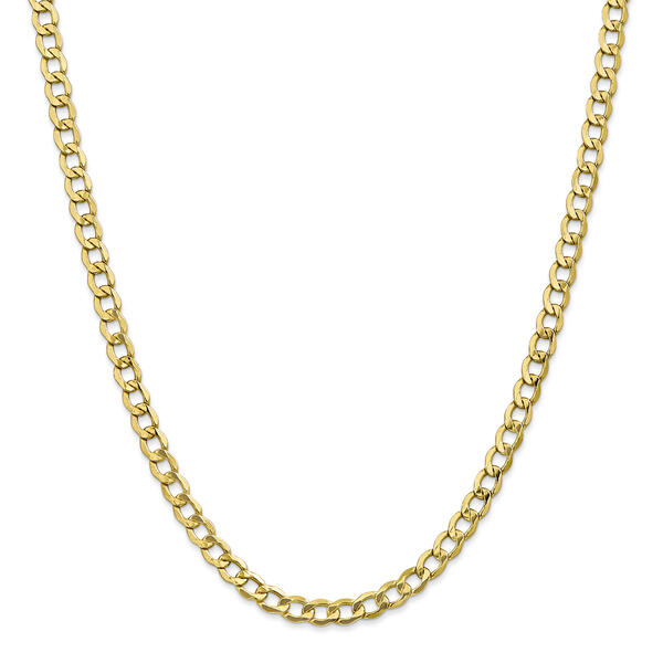 Unisex Gold Classics&#40;tm&#41; 10kt. Gold 5.25mm 16in. Chain Link Necklace - image 