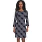 Womens Tommy Hilfiger Long Flounce Sleeve Plaid Shift Dress - image 4