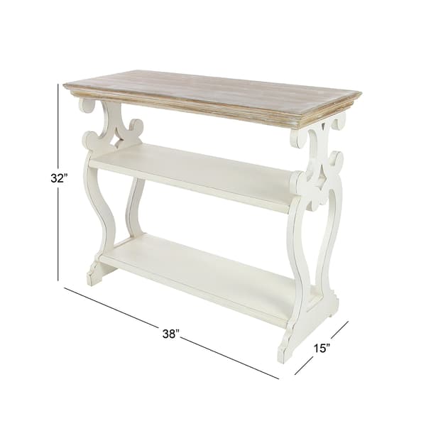 9th & Pike&#174; 3-Tier Wood Accent Table