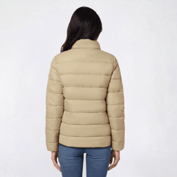 Juniors Love Me Now Nylon Puffer Jacket