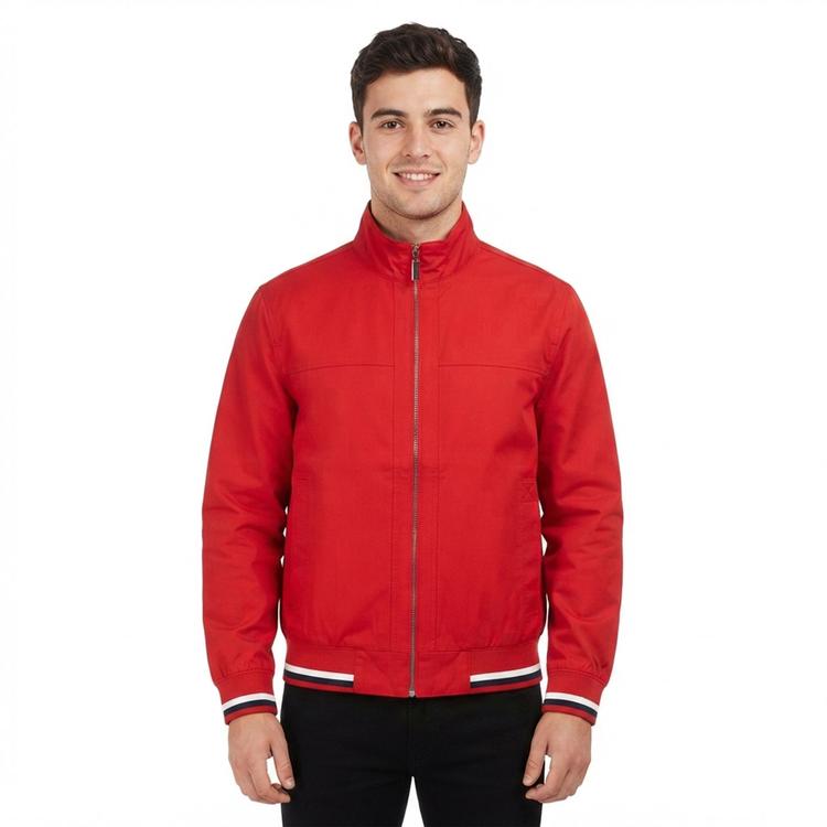 Mens London Fog Stretch Zip Front Jacket