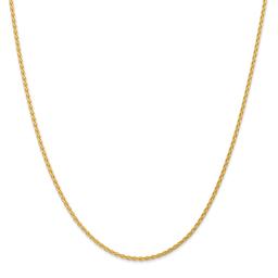 Unisex Gold Classics(tm) 1.75mm. 14k Parisian Wheat 14in. Necklace