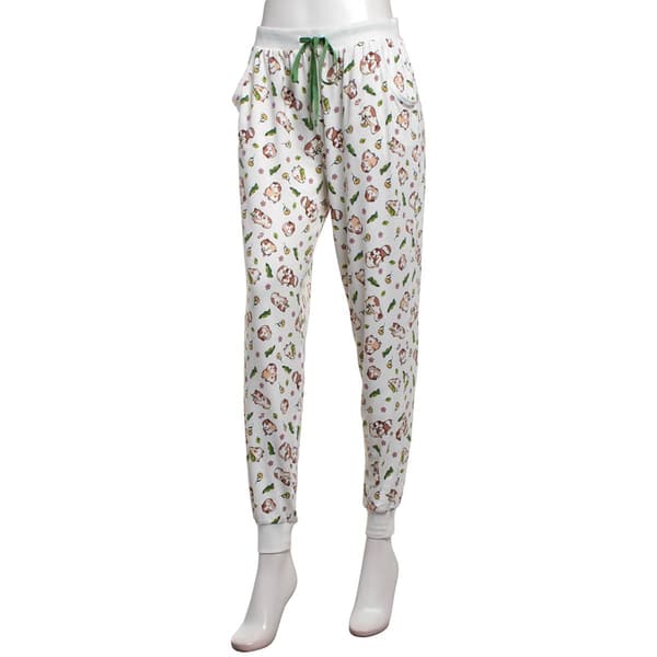 Womens Pillow Talk Guinea Pig Jogger Pajama Pants
