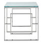 Worldwide Homefurnishings Stainless Steel Accent Table - image 3
