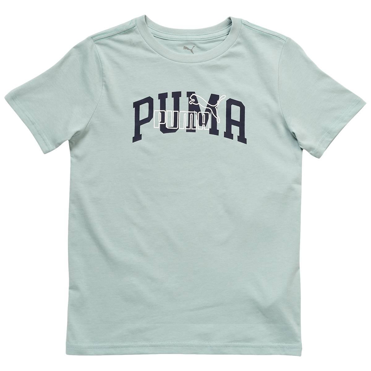 Boys (8-20) Puma® Sports Club Short Sleeve Tee - Modern Mint