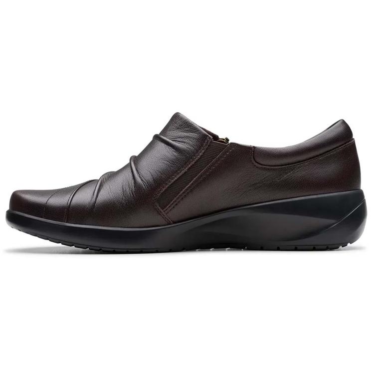 Womens Clarks® Kaetlyn Mila Casual Leather Slip On Flats