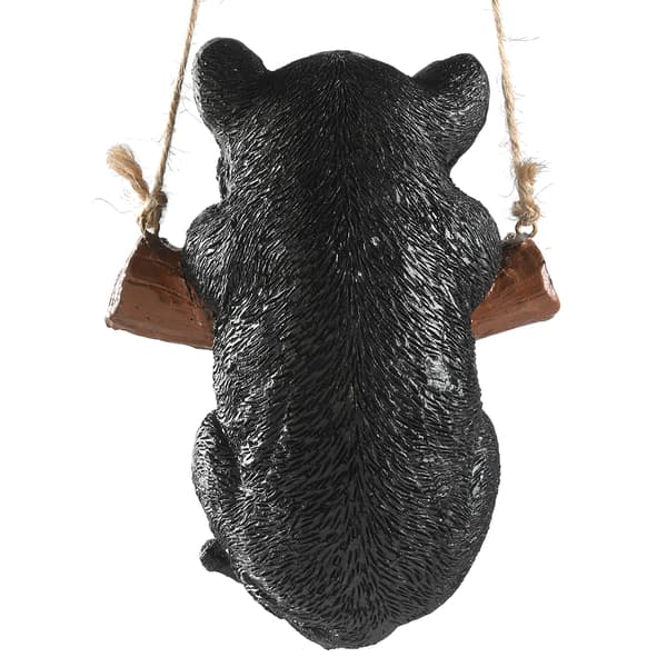 National Tree 5in. Swinging Black Kitten