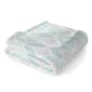 Spirit Linen Home(tm) Velvet Plush Wavy Geo Throw Blanket - image 1