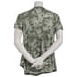 Womens Bobeau Short Sleeve Pavilion Babydoll Tee - image 3