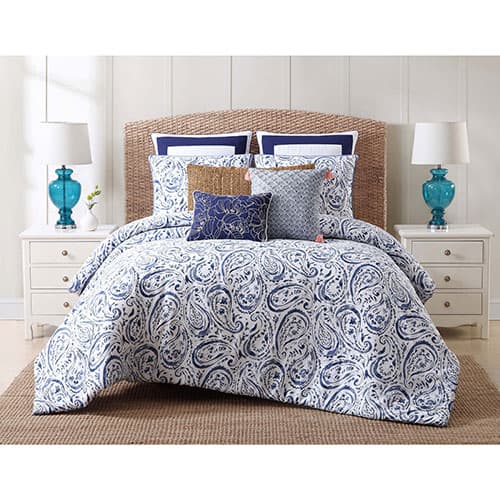 Oceanfront Resort Indienne Paisley Duvet Set - image 