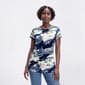 Womens Preswick & Moore® Short Sleeve Abstract Tee - image 2