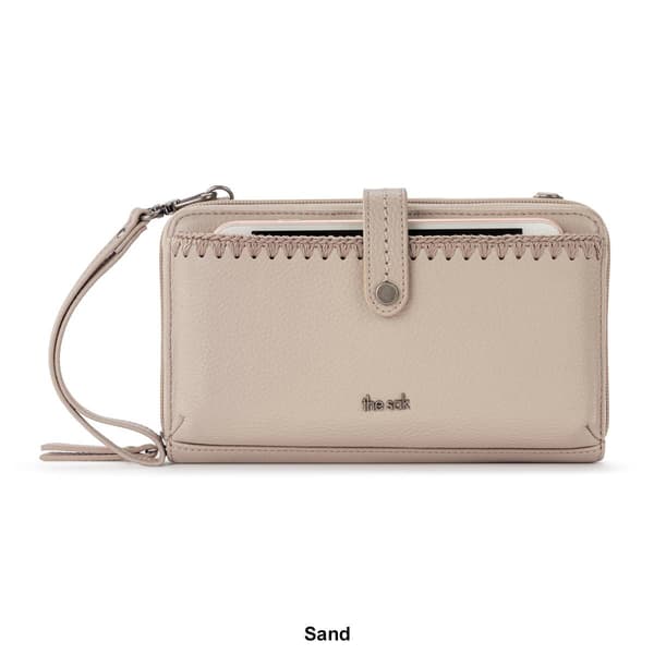 The Sak Iris Large Smartphone Crossbody - Dusty Blue