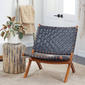 9th & Pike® Black Wood Contemporary Folding Chair - image 9