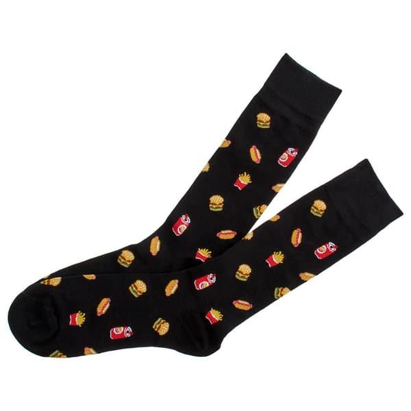 Mens Davco(R) Junk Food Crew Socks - image 
