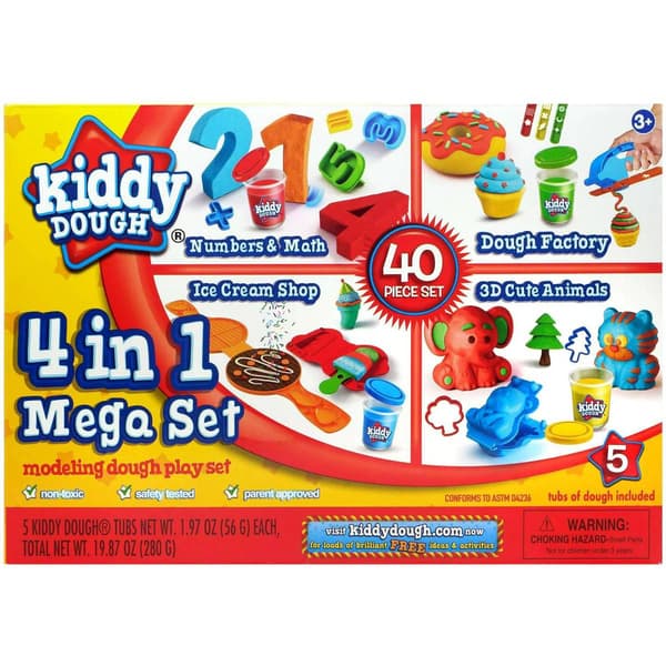 Creative Kids 4 in 1 Mega Dough Set - image 