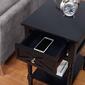 Convenience Concepts Country Oxford End Table w. Charging Station - image 7