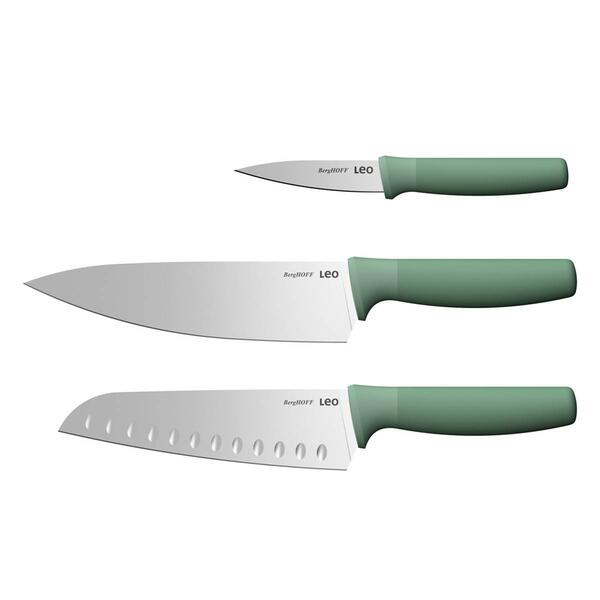 BergHOFF Leo Forest Stainless Steel 3pc. Advanced Knife Set - image 