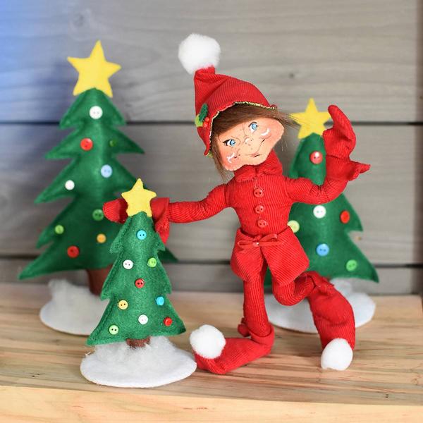 Annalee Yuletide Red Elf