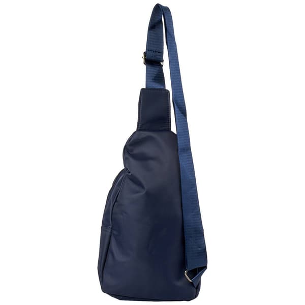 Mens Nylon Sling Bag - Navy