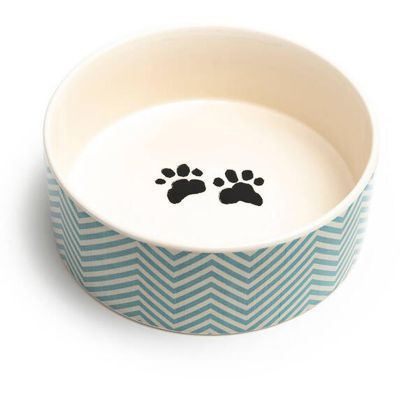 Eight Cup Ceramic Pet Bowl - image 