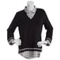 Womens Tommy Hilfiger Sport Flicker Plaid Shirt Under Sweater - image 1