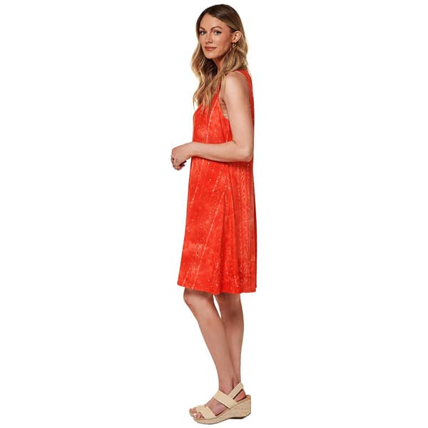 Womens Cocomo Sleeveless Keyhole Back Gomez A-Line Dress
