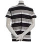 Womens Hasting & Smith Short Sleeve Rugby Stripe V Neck Tee - image 2