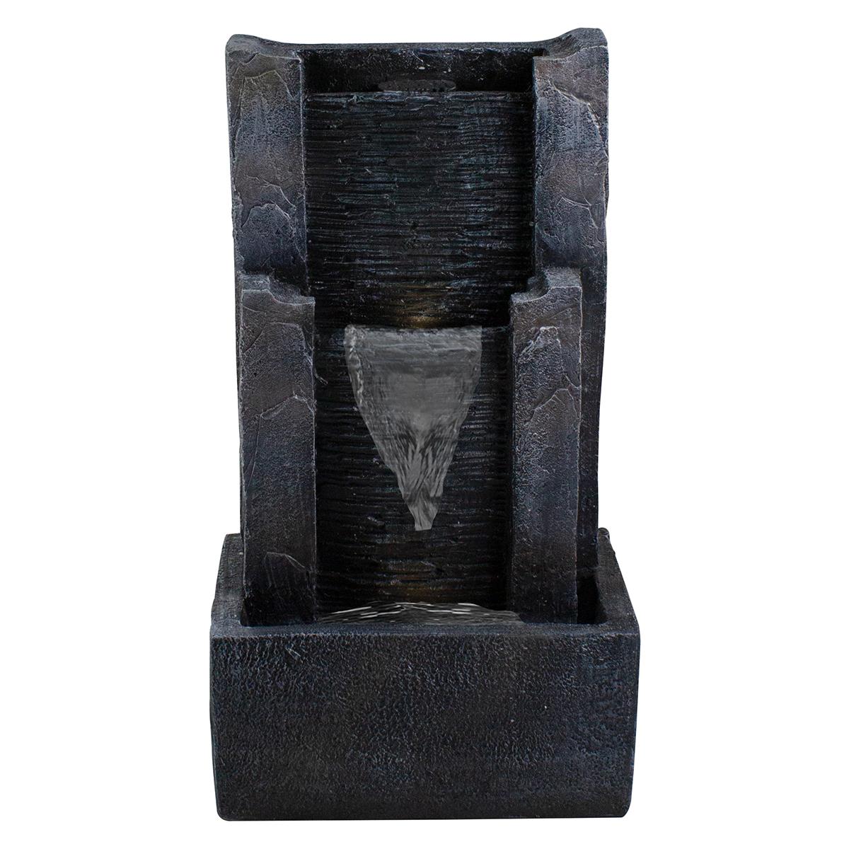 Northlight Seasonal 23.5in. Modern Three-tier Water Fountain