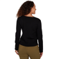 Petite Emaline La Vita Costiera Long Sleeve Solid Cardigan - image 2