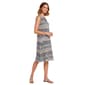 Womens Perceptions Sleeveless Ditsy Floral Geometric Shift Dress - image 3