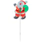 Northlight Seasonal Christmas Santa Pathway Markers - Set of 3 - image 3