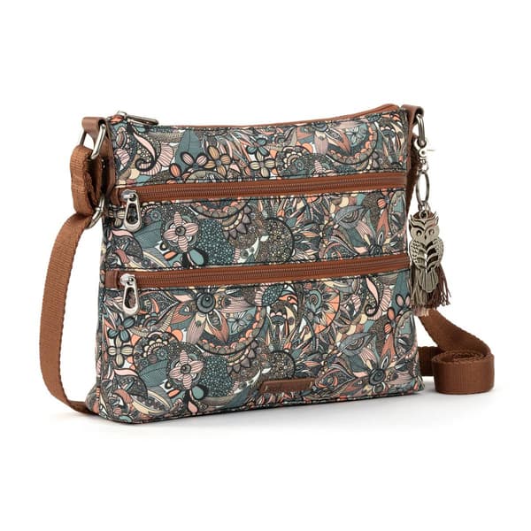 Sakroots Basic Nylon Crossbody - Sienna Spirit Desert