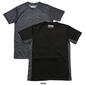 Mens Ultra Performance Space Dye Dry Fit 2pk. Tees - image 3