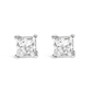 Haus of Brilliance Lab-Grown Princess-Cut Diamond Stud Earrings - image 1