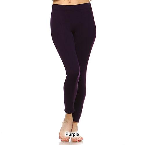 Womens White Mark Solid Skinny Leggings