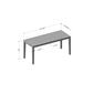 South Shore Balka Woven Matte Black Leather Bench - image 6