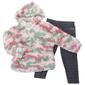 Toddler Girl RBX Camo Hoodie & Marled Leggings Set - image 1