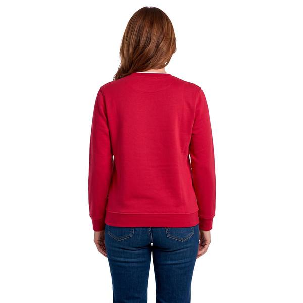 Womens Hasting & Smith Festive Floral Fleece Sweatshirt