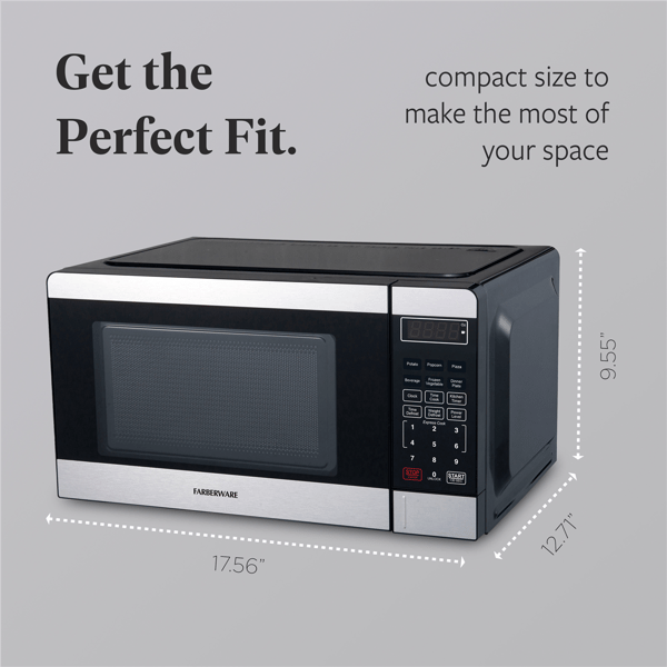 Farberware® 0.7 cu. ft. 700-Watt Compact Microwave Oven