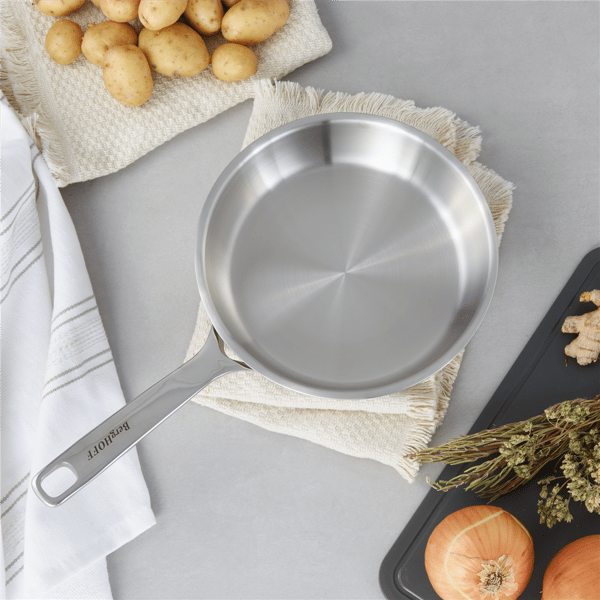 BergHOFF DiNA Helix 18/10 Stainless Steel 8in. Fry Pan