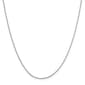 Unisex Gold Classics&#40;tm&#41; .90mm. 14k White Round Snake Chain Necklace - image 1