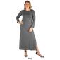 Plus Size 24/7 Comfort Apparel Fitted Maxi Dress - image 5